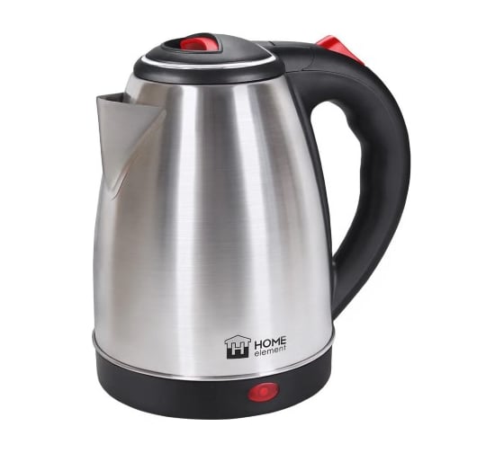 Чайник металлический HOME ELEMENT HE-KT160 красный рубин 37827 1