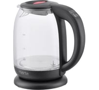 Чайник стеклянный MARTA MT-4621 черный 39306