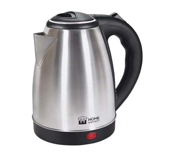 Чайник металлический HOME ELEMENT HE-KT160 черный жемчуг 30567 1