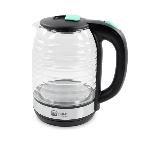 Чайник стеклянный HOME ELEMENT HE-KT2304 светлая яшма 39353