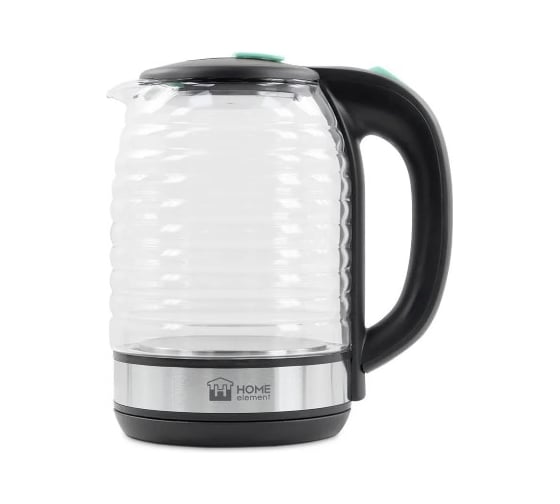 Чайник стеклянный HOME ELEMENT HE-KT2304 светлая яшма 39353