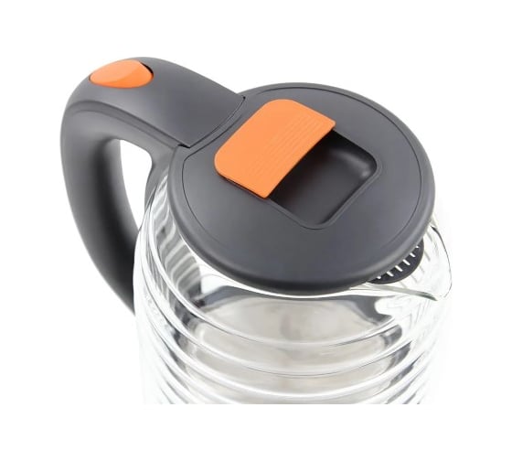 Чайник стеклянный HOME ELEMENT HE-KT2304 темный янтарь 39354