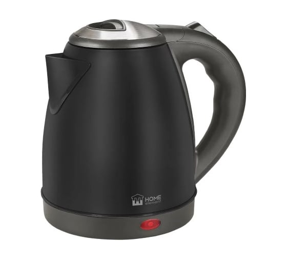 Чайник металлический HOME ELEMENT HE-KT2311 черный жемчуг 39398 1