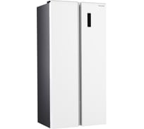 Холодильник Optima WILLMARK SBS-647IGW 477 л, Side-By-Sidе, инв.компр, Total NoFrost, A+, стекл.панели, белый 1002064