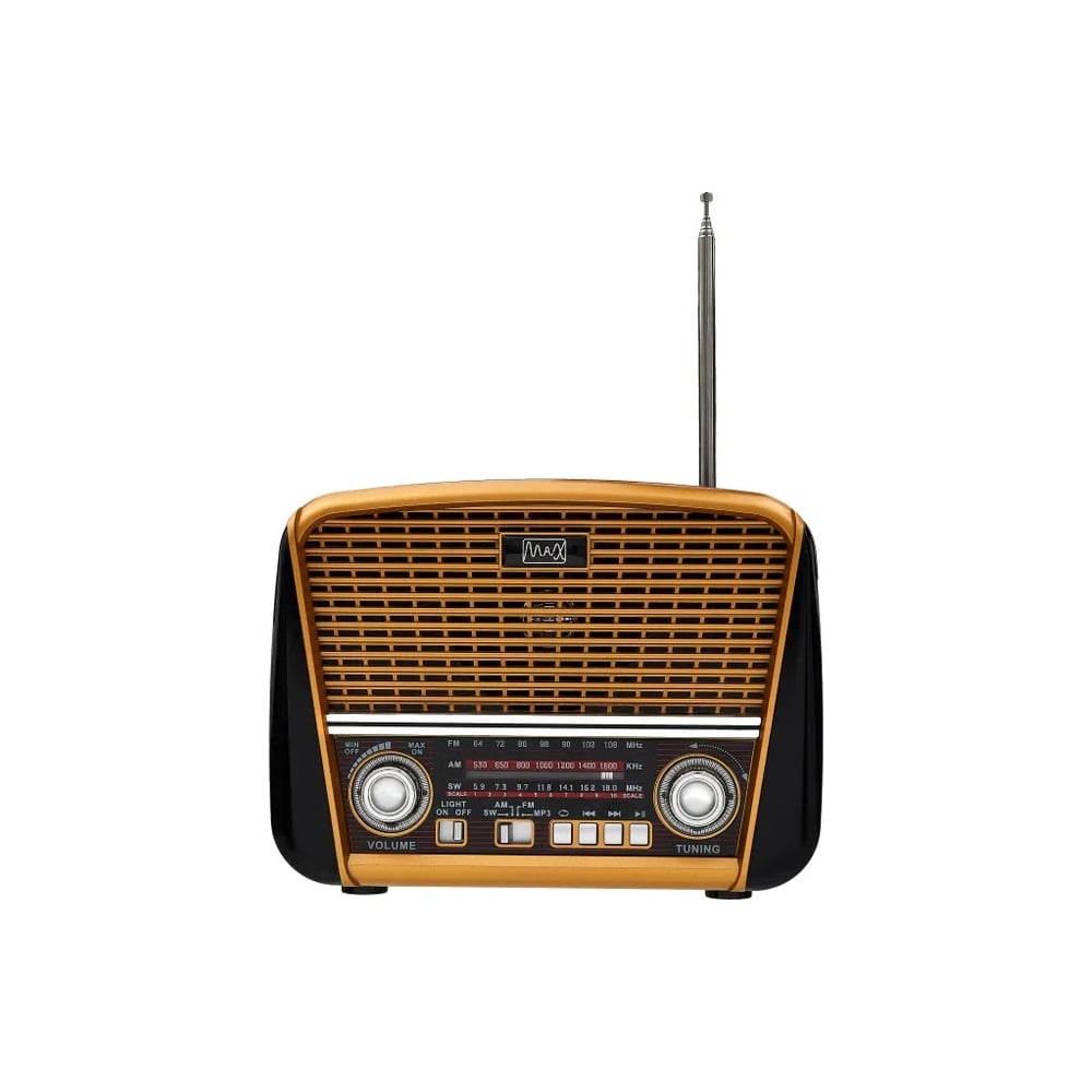 Радиоприемник MAX MR-520 30209 - выгодная цена, отзывы, характеристики ...