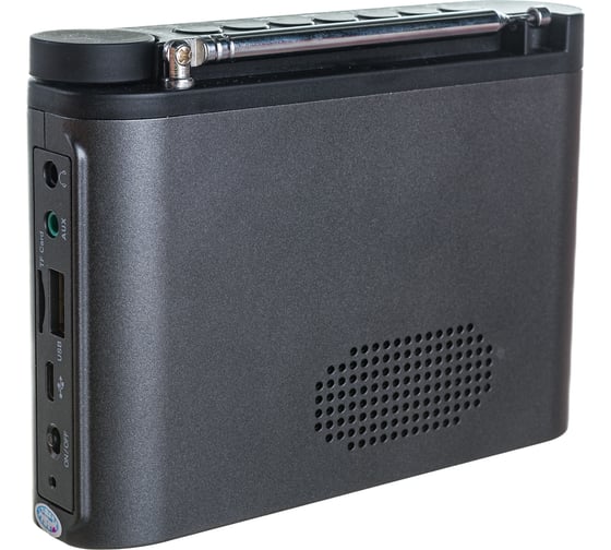 Цифровой радиоприемник Perfeo ТАЙГА FM MP3 встроенный аккумулятор, USB, серый 30015160