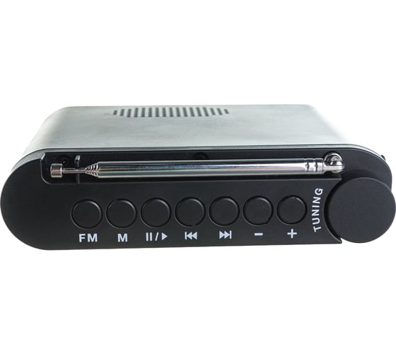 Цифровой радиоприемник Perfeo ТАЙГА FM MP3 встроенный аккумулятор, USB, серый 30015160