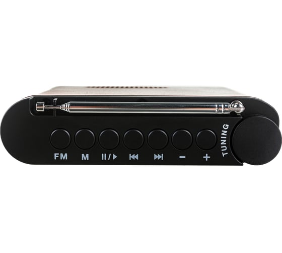 Цифровой радиоприемник Perfeo ТАЙГА FM MP3 встроенный аккумулятор, USB, бордо 30015142