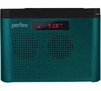 Цифровой радиоприемник Perfeo ТАЙГА FM MP3, встроенный аккумулятор, USB, синий 30015161