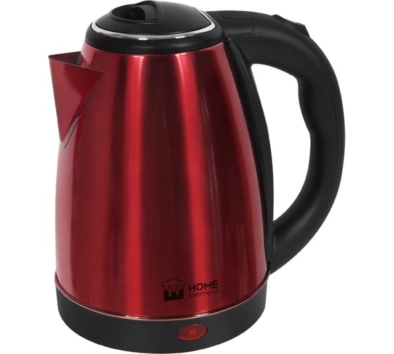 Металлический чайник HOME ELEMENT красный рубин HE-KT149 36538 1