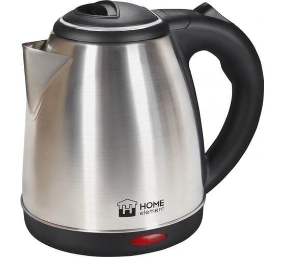 Металлический чайник HOME ELEMENT черный/сталь HE-KT165 30620 1