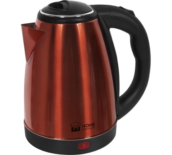 Металлический чайник HOME ELEMENT бордовый гранат HE-KT149 37013 1