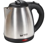 Металлический чайник HOME ELEMENT черный/сталь HE-KT166 30621