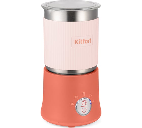 Капучинатор розовый KITFORT КТ-7158-1 1