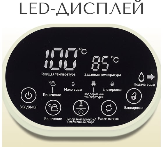 Термопот TESLER TP-4045 BEIGE 00000203282