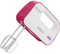 Беспроводной миксер бело-малиновый KITFORT КТ-3418-1
