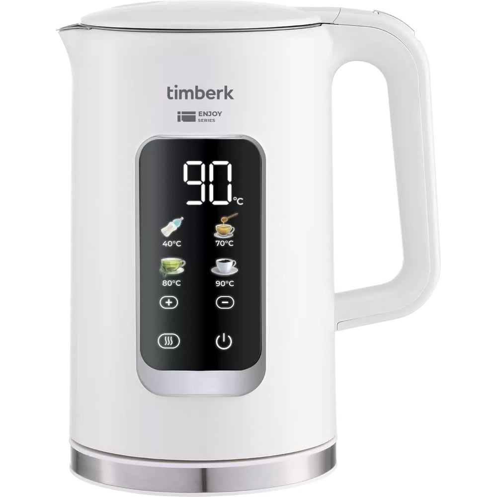 Электрический чайник с двойными стенками Timberk T-EK21S05 - выгодная ...