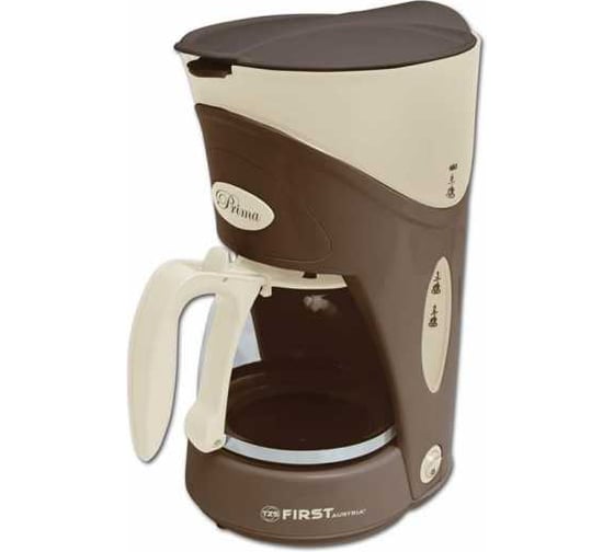 Кофеварка FIRST 5457 550 Вт, 6 чашек, подогрев Brown FA-5457 Brown
