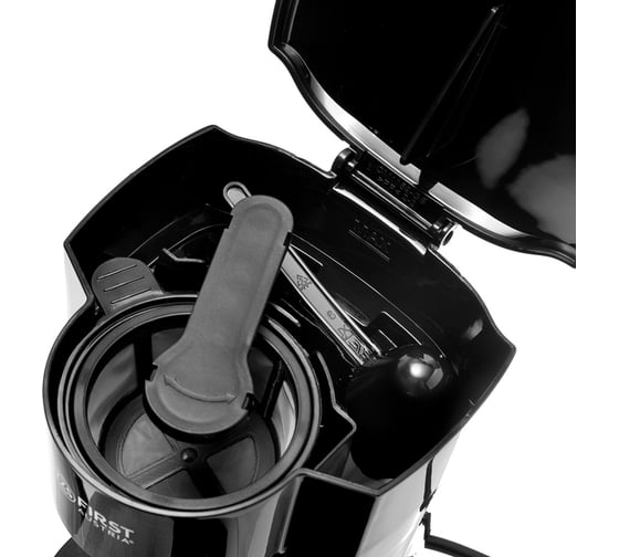 Кофеварка FIRST 5463 1 чашка, 300 Вт Black/Silver Spray FA-5463-BlackSilver Spray