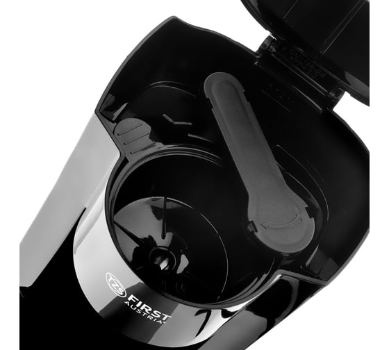 Кофеварка FIRST 5463 1 чашка, 300 Вт Black/Silver Spray FA-5463-BlackSilver Spray