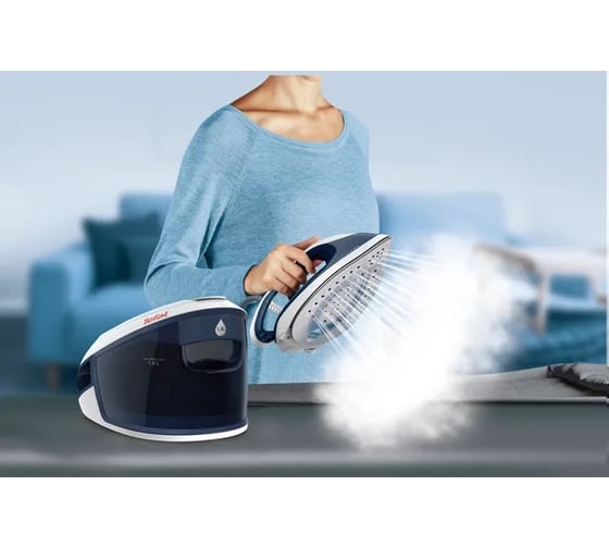 Парогенератор TEFAL Express Anti-Calc SV8001E1 2380 Вт синий/белый 2008297