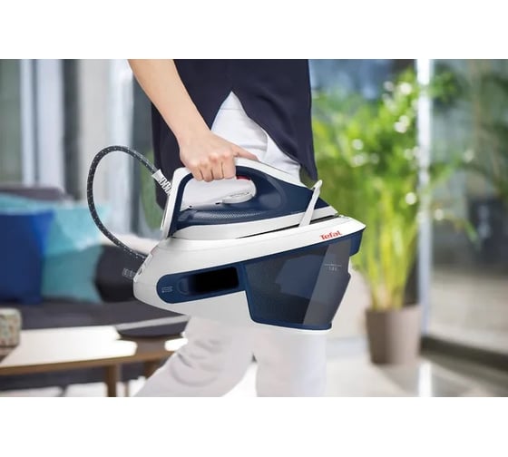 Парогенератор TEFAL Express Anti-Calc SV8001E1 2380 Вт синий/белый 2008297