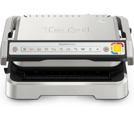 Электрогриль TEFAL Optigrill GC772D30 2100 Вт серый/черный 1932935