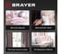 Ручной отпариватель BRAYER 4127BR 1500 Вт, пар 25 г/мин, съем.щетка, фиксация пара, 180 мл BR4127 9