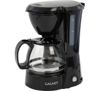 Кофеварка электрическая Galaxy LINE GL 0700, черная, капельная, 700 Вт, 0,75 л 4-6 чашек 7010407000