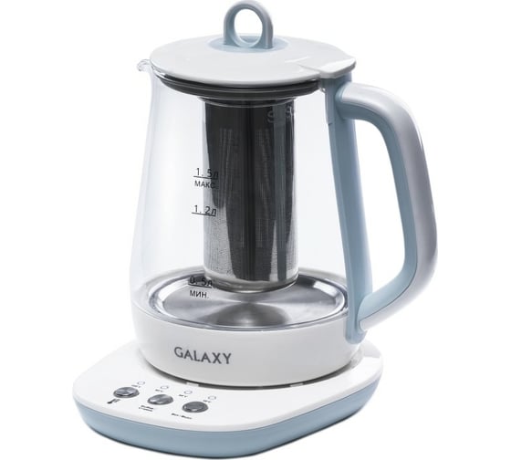 Электрический чайник Galaxy GL 0591 голубой 1200 Вт, объем 1,5 л гл0591гол