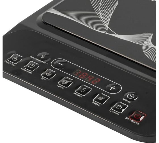 Индукционная плитка Galaxy LINE GL 3060 черная 2000 Вт 7022230602