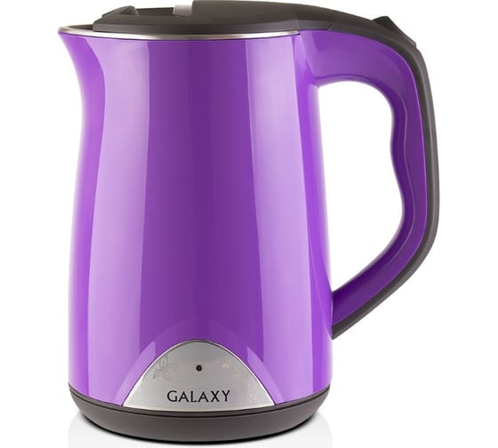 Электрический чайник Galaxy GL 0301 фиолетовый 2000 Вт, объем 1,5 л гл0301фл