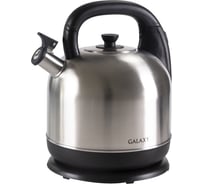 Электрический чайник Galaxy LINE GL 0322, серый, металл, 2200 Вт, 4,2 л, 7010103220