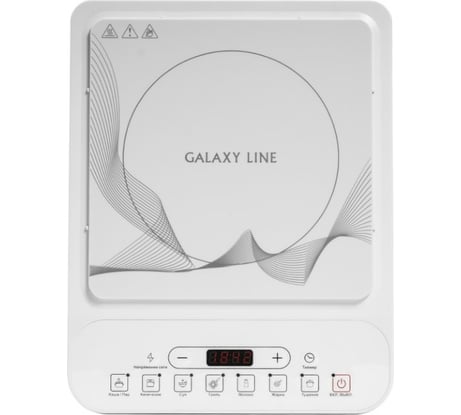 Индукционная плитка Galaxy LINE GL 3060 белая 2000 Вт 7022230601