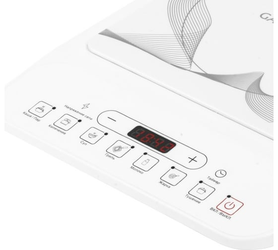 Индукционная плитка Galaxy LINE GL 3060 белая 2000 Вт 7022230601