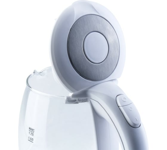 Электрический чайник Galaxy GL 0553 белый 2200 Вт, объем 1,7л гл0553