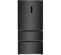Холодильник отдельностоящий с инвертором MEFERI MFR83BLACK IX TOTAL NO FROST FRENCH DOOR COMFORT МФ-00001028