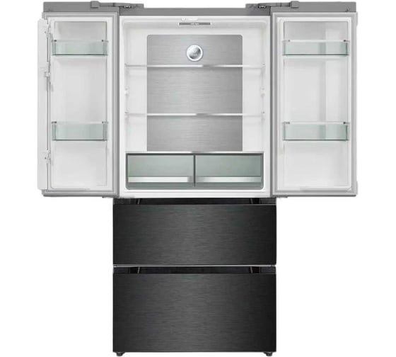 Холодильник отдельностоящий с инвертором MEFERI MFR83BLACK IX TOTAL NO FROST FRENCH DOOR COMFORT МФ-00001028