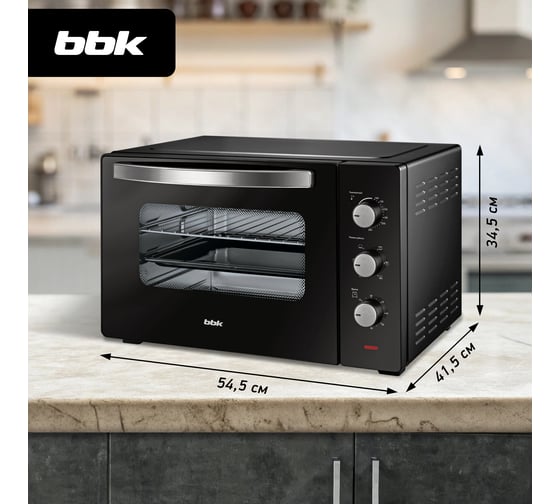 Электрическая духовка bbk OE4037M черный ЦБ-00002312