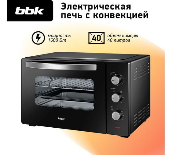 Электрическая духовка bbk OE4037M черный ЦБ-00002312