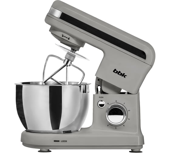 Планетарный миксер bbk KBM1400 серый ЦБ-00002334