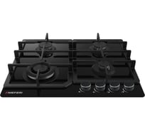Варочная панель газовая MEFERI MGH604BK GLASS COMFORT МФ-00000925