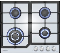 Газовая варочная панель MEFERI MGH604WH GLASS COMFORT МФ-00000926
