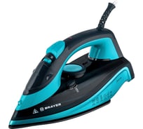 Паровой утюг BRAYER 4019BR 2400 Вт, керамическое покрытие, пар 140 г/мин, автоотключение, 320 мл, вертикальное отпаривание BR4019