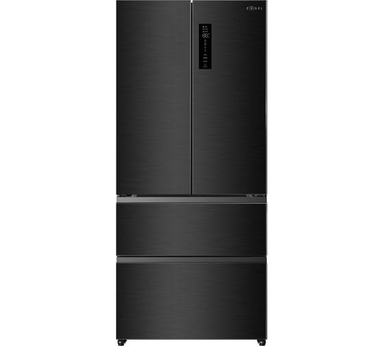 Комбинированный полувстраиваемый холодильник ZUGEL Slot-In French Door ZRFDI470XB 1
