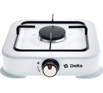 Одноконфорочная газовая плита Delta D-2205 цвет белый Р1-00009959