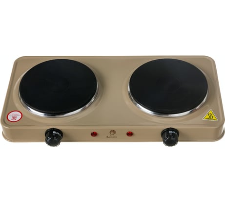 Двухконфорочная электрическая плита ВАСИЛИСА ВА-903 диск бежевый Р1-00004789