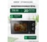 Микроволновая СВЧ печь Centek CT-1560 Black 700W, 20 л, 5 режимов, таймер, подсветка, открывание дверцы ручкой 2