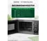 Микроволновая СВЧ печь Centek CT-1560 Black 700W, 20 л, 5 режимов, таймер, подсветка, открывание дверцы ручкой 3