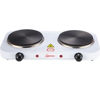 Электроплитка Homestar HS-1104W чугун цвет белый 003860